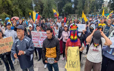 Ecuador entra en la cuarta semana de protestas sin señales de diálogo