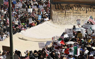 Llaman a masiva movilización en EEUU contra políticas de Trump