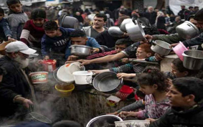 La mitad de la población en Gaza sufre hambre, alerta ONU