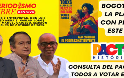 Bogotá, a la plaza con Petro este 24 – Consulta del pacto, todos a votar el 26