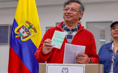 Presidente Gustavo Petro ejerció su derecho al voto en la consulta del Pacto Histórico