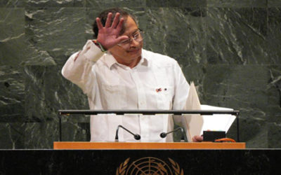 “Habla, Gustavo, porque los líderes árabes tienen miedo de hablar”: escritora palestina al presidente Petro