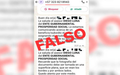 Prosperidad Social alerta sobre modalidad de estafa que afecta a personas mayores