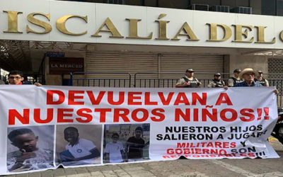 La ONU amplía protección a familiares de menores asesinados por militares en Ecuador