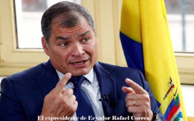 El expresidente Rafael Correa: “El pueblo ecuatoriano le dice no a Noboa”