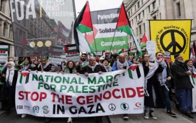 Médica británica arrestada por criticar a Israel y apoyar a Palestina