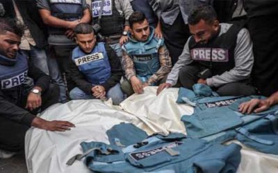 Alzan voz contra Israel por silenciar a prensa con ataques sistemáticos