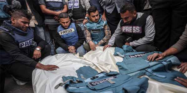 Alzan voz contra Israel por silenciar a prensa con ataques sistemáticos