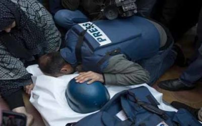 Israel asesinó a 257 trabajadores de la prensa en Gaza