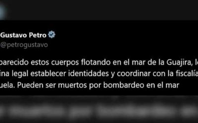Presidente Petro solicitó a Medicina Legal identificar cuerpos hallados en mar de La Guajira