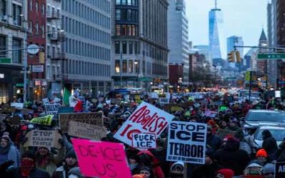 Paro nacional en Estados Unidos: ¡ICE fuera!