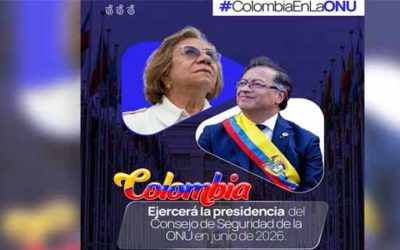 Colombia asumirá la presidencia del Consejo de Seguridad de la ONU en junio de 2026