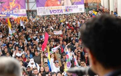 El candidato Iván Cepeda convoca concentración el próximo 3 de febrero, en Bogotá