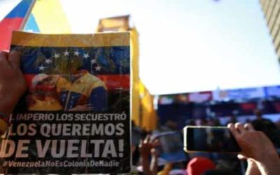 El pueblo de Venezuela exige la liberación del presidente Nicolás Maduro