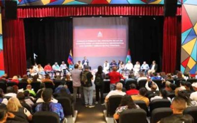 Jueces de paz comunal participan en consulta sobre proyecto de Ley de Amnistía en Venezuela