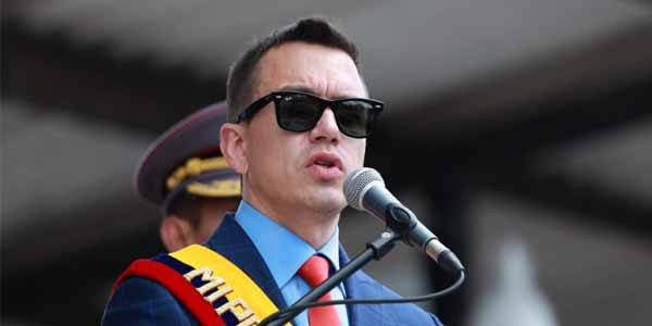 Cuba acusa a Daniel Noboa de violar el derecho internacional