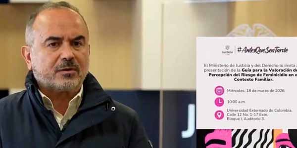 Gobierno nacional lanzará guía técnica para activar alertas tempranas frente al riesgo feminicida