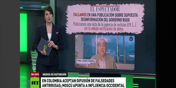 Medio colombiano se disculpa por una publicación antirrusa