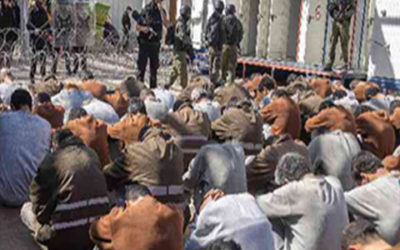 Más de nueve mil 600 palestinos encarcelados en Israel