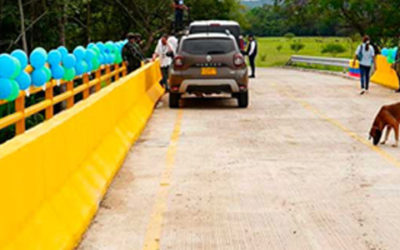 Chaparral: inaugurado puente de $9.400 millones para mejorar conectividad en el sur del Tolima