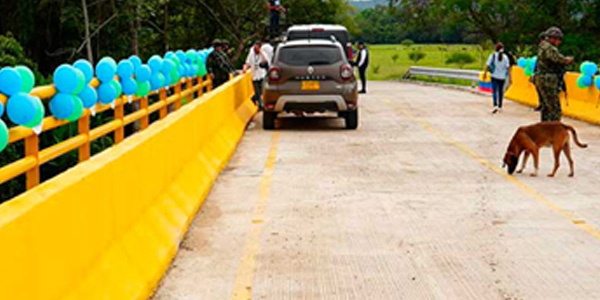Chaparral: inaugurado puente de $9.400 millones para mejorar conectividad en el sur del Tolima