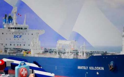 Concluye exitosamente descarga de 100 mil toneladas de crudo ruso donadas a Cuba