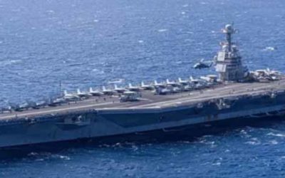 Portaaviones de EE.UU. arriba a Ecuador pese al rechazo popular a tropas extranjeras