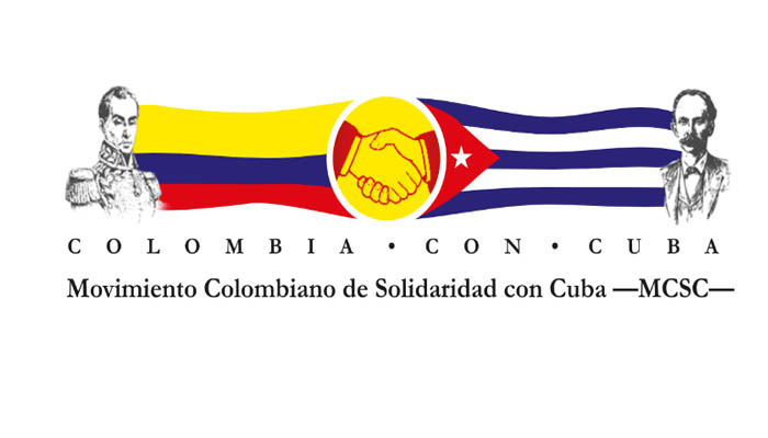 Colombianos solidarios repudiaron amenaza contra líder cubano
