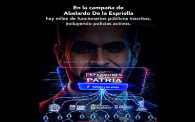 En campaña de De la Espriella hay miles de funcionarios inscritos, incluyendo policías activos