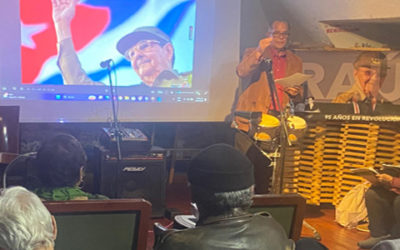 Homenajean a líder de la Revolución Cubana Raúl Castro en Bogotá
