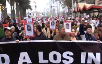 Chilenos protestan contra posibles indultos a criminales de la dictadura