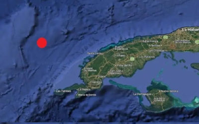 Sismo de magnitud 6.2 se registra al occidente de Cuba