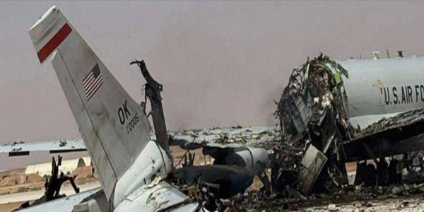 CGRI de Irán destruye lugar de cazas F-35, F-15 y F-16 de EEUU en Jordania