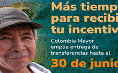 Prosperidad Social amplía hasta el 30 de junio la entrega de transferencias de Colombia Mayor