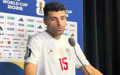 Jugador iraní  contra FIFA y EEUU por Mundial “más desastroso” de todos