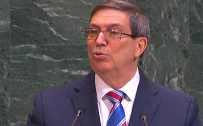 Canciller de Cuba expuso en ONU hipocresía de representante de Estados Unidos