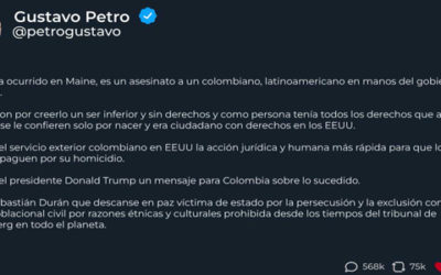 Presidente Petro exige justicia por muerte de colombiano en EE. UU. a manos de agentes del ICE