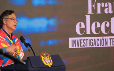 Presidente Gustavo Petro presentó nuevas pruebas sobre presunto fraude electoral en las elecciones presidenciales de 2026