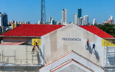 “Casa Blanca” en drywall y retroceso democrático