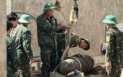 Desactivan bomba remanente de agresión de Estados Unidos en Haiphong, Vietnam