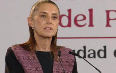 La presidenta Claudia Sheinbaum sobre mapa de Trump: México no es colonia de ningún país