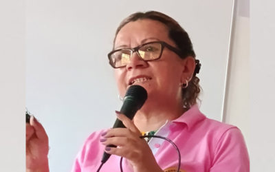 Nury Martínez Silva, ejecutiva nacional del Partido Comunista Colombiano PCC