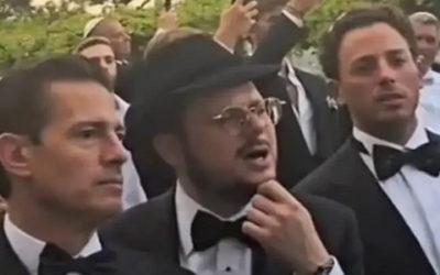 Enrique Peña Nieto fue captado en una boda en Italia junto a comercializador de Pegasus