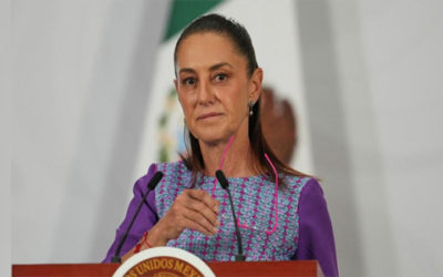 La presidenta mexicana, Claudia Sheinbaum, cuestiona a Estados Unidos por el consumo de drogas entre su población