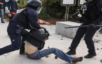 ONU pide evitar uso desproporcionado de fuerza policial en protestas estudiantiles en Francia