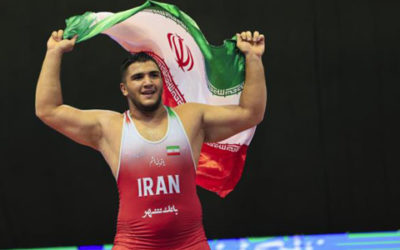 Irán destaca en lucha libre con dos medallas de oro y tres de bronce